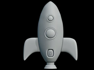 Rocket 3D Model