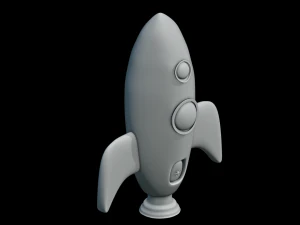 Rocket 3D Model