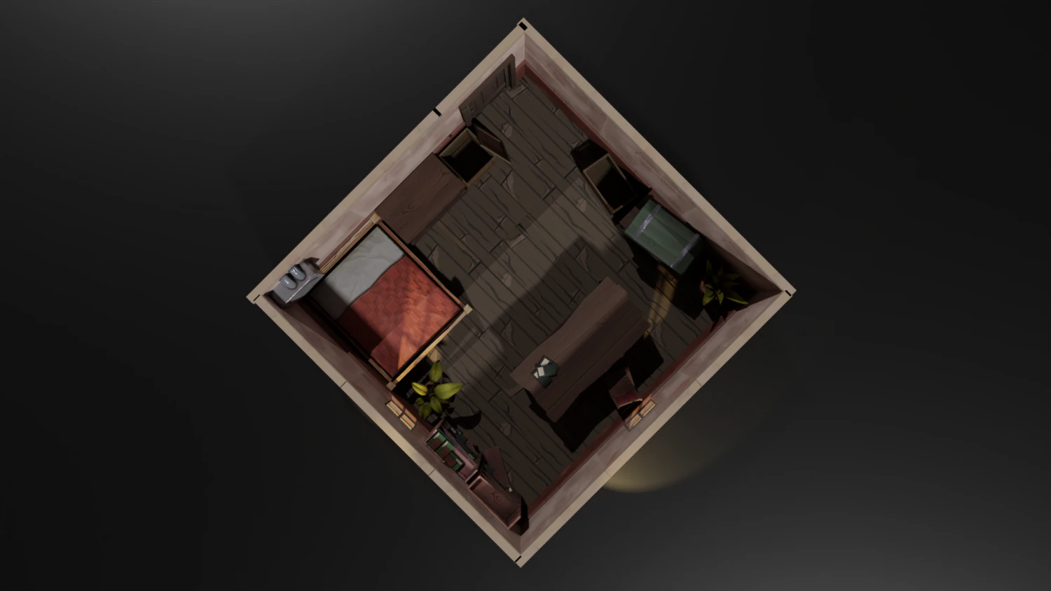 Stylized Interior Pack 3D Model .c4d .max .obj .3ds .fbx .stl .blend 