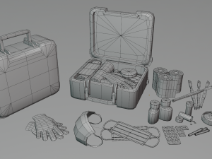 Stylized Interior Pack 3D-Modell