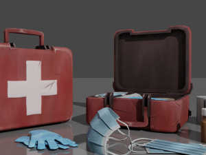 Stylized Interior Pack 3D-Modell