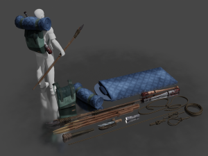 Survival Pack 1 3D Model