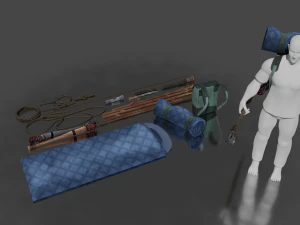 Survival Pack 1 3D Model