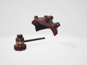 Hammer Helmet 3D Модель