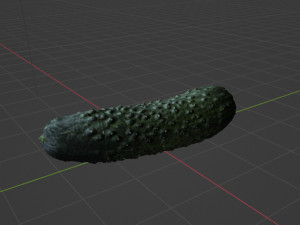 Cucumber 3D Модель