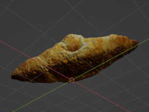 Croissant 3D Model