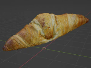 Croissant 3D Model