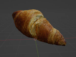 Croissant 3D Model