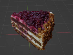 Torta Modello 3D