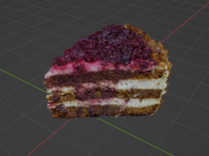 Cake Model 3D