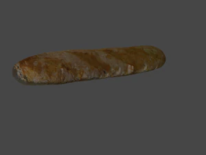 Baguette 3D Model