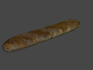 Baguette 3D Model