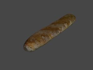 Baguette 3D 模型