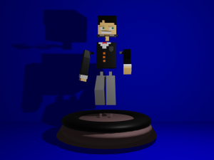 Minecraft character 3D-printmodel