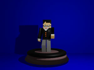 Minecraft character 3D Print Model