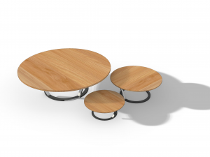 Table - wooden table - Rhino 6 modelling 3D 모델