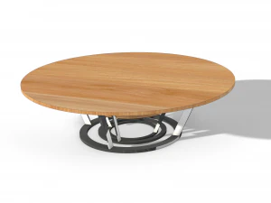 Table - wooden table - Rhino 6 modelling 3D Model
