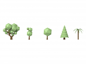 Plants - Plants by seasons - Rhino 6 modelling 3D Model