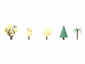 Plants - Plants by seasons - Rhino 6 modelling 3D Model