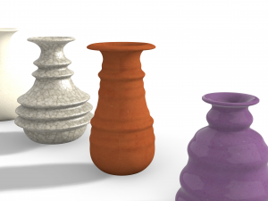 Vases- Rhino 6 modelling Model 3D