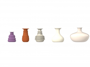 Vases- Rhino 6 modelling Model 3D