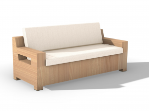 Sofa - couch - armchair - Rhino 6 modelling Modelo 3D