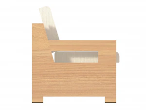 Sofa - couch - armchair - Rhino 6 modelling 3D Model