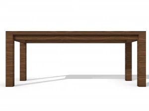 Table - wooden table - Rhino 6 modelling 3D Model