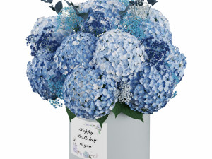 Flower box set 01 Modelo 3D
