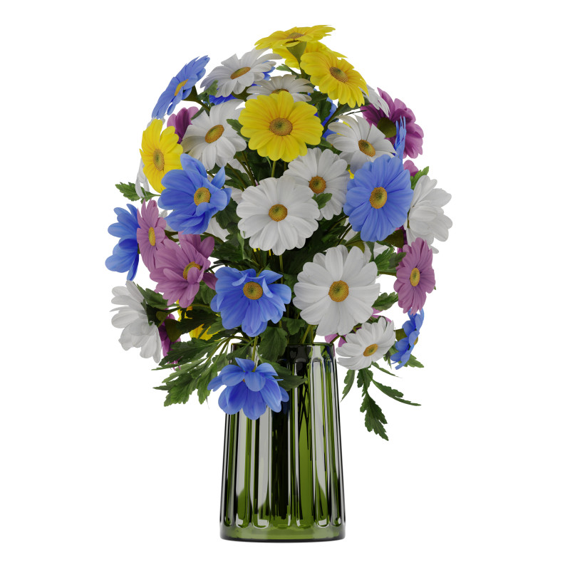 Bouquet Set 01 Modelo 3D .c4d .max .obj .3ds .fbx .stl .blend 