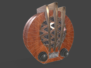 Retro radio 3D Model