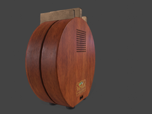 Retro radio 3D Model