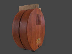 Retro radio 3D Model