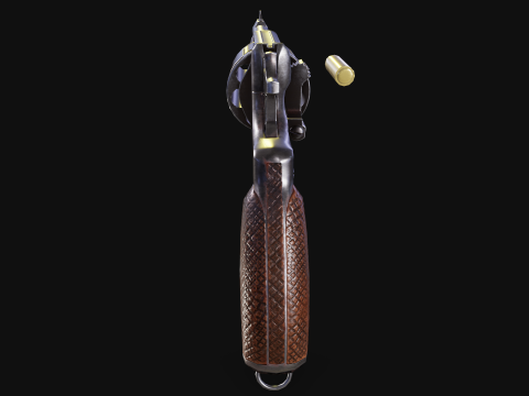 Nagant 1910 3D Модель