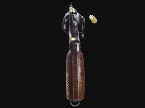 Nagant 1910 3D Model