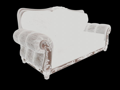 Leather sofa 3D प्रिंट मॉडल
