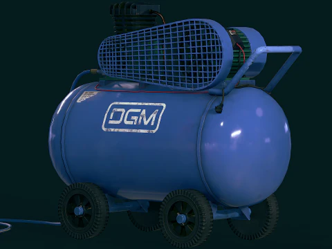 Air compressor 3D Model