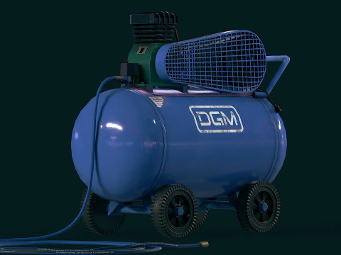 Air compressor 3D Model