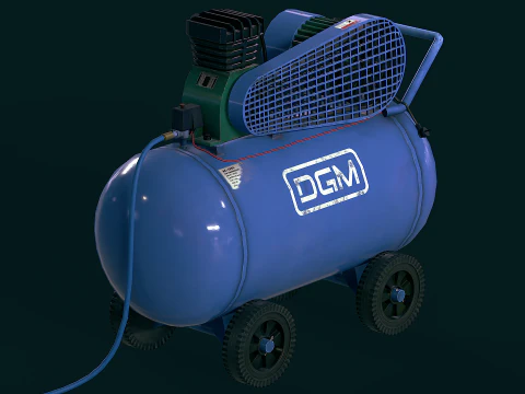 Air compressor 3D Model