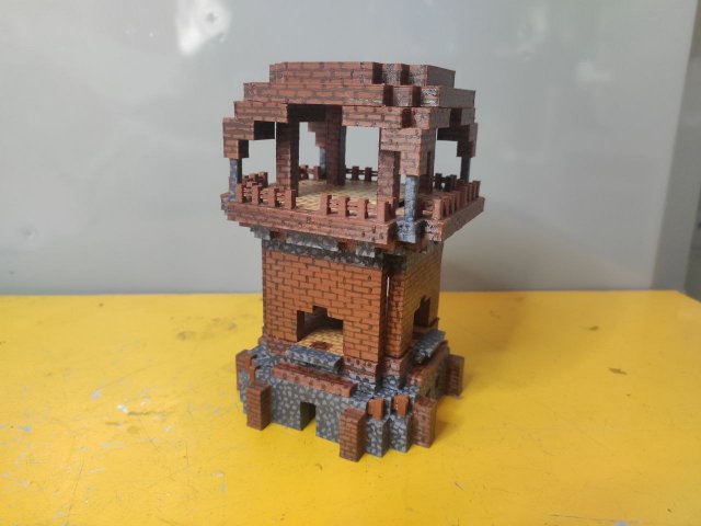 Minecraft Pillager Outpost 3D Model in Buildings 3DExport
