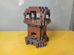 Minecraft Pillager Outpost 3D Model