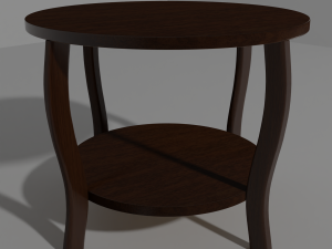 Wooden table 3D 모델
