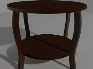 Дерев'яний стіл 3D Модель