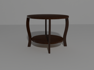 Wooden table 3D 모델
