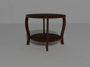 Wooden table 3D Model