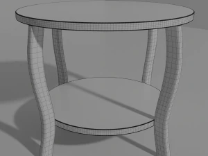 Wooden table 3D Model