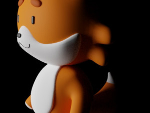 Cartoon Fox 3D 模型