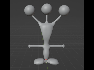 Green Monster Plant Modelo 3D