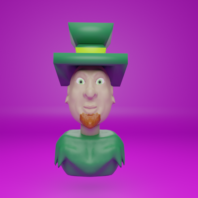 Green Elf Model do druku 3D .c4d .max .obj .3ds .fbx .stl .blend 