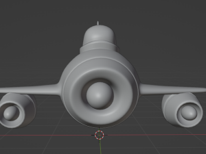 Cartoon airplane 3D मॉडल